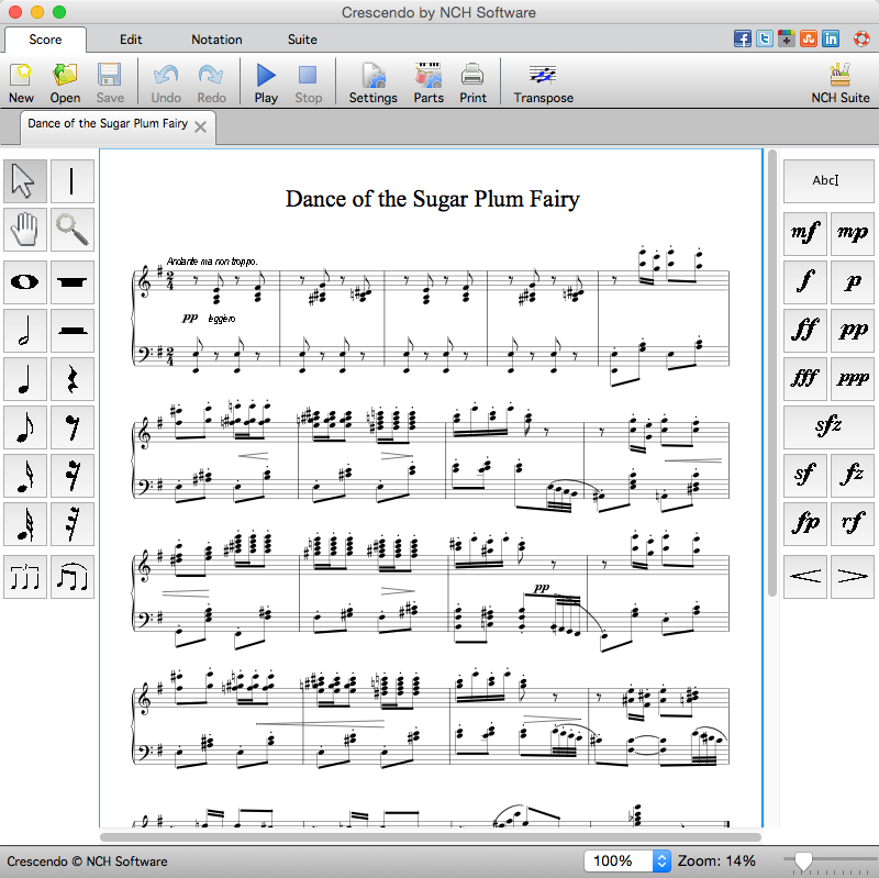 musical notation software for mac